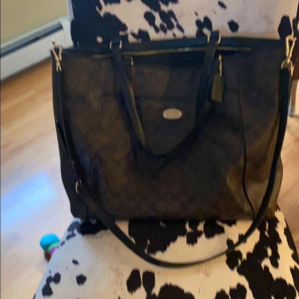 Coach Large carry on or work tote